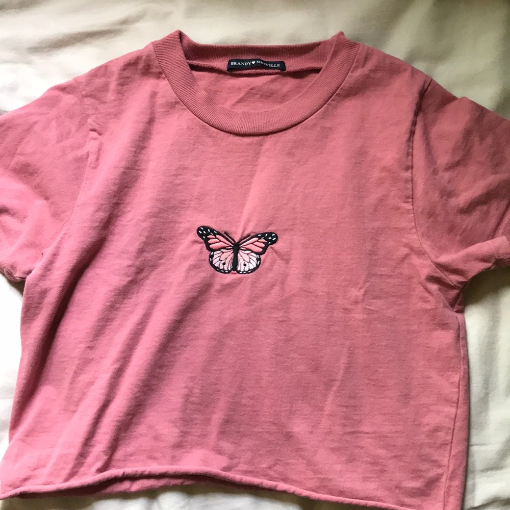 Brandy butterfly top- SOLD